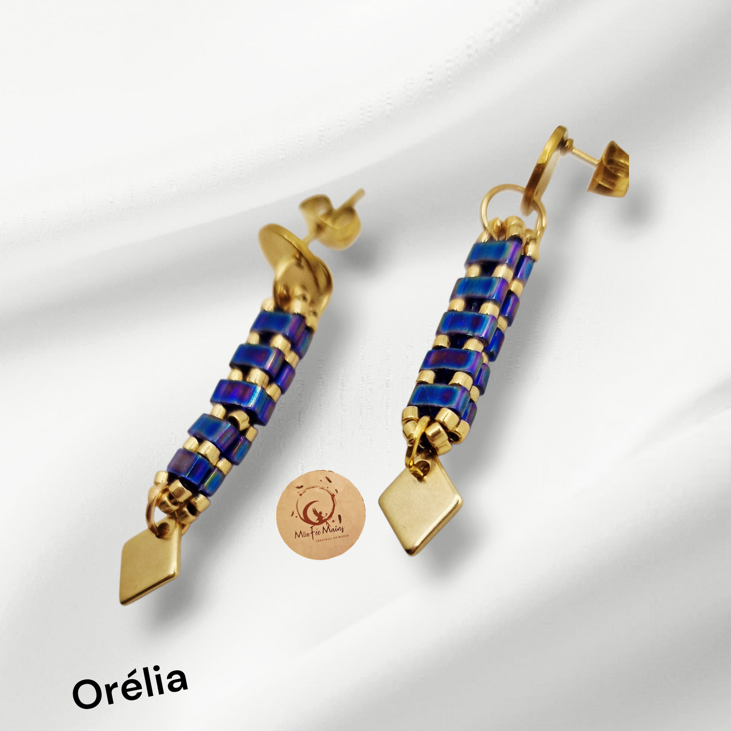 Boucles d'oreilles Orélia