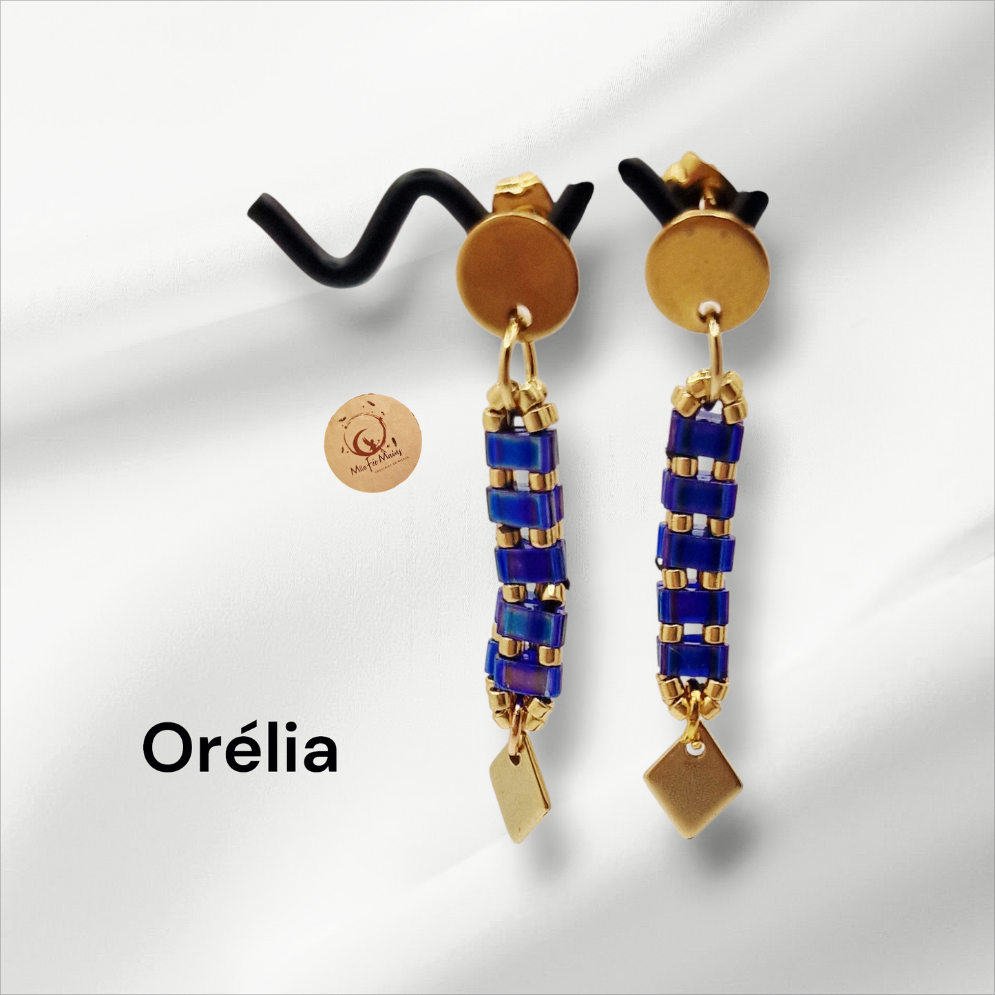 Boucles d'oreilles Orélia