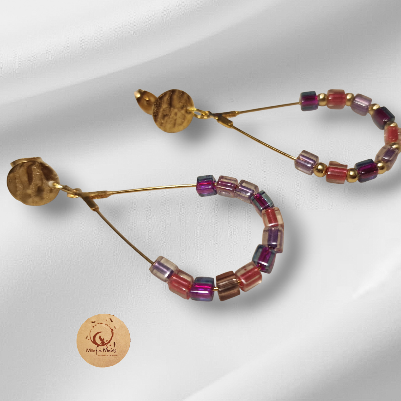 Boucles d'oreille Goutte d'eau