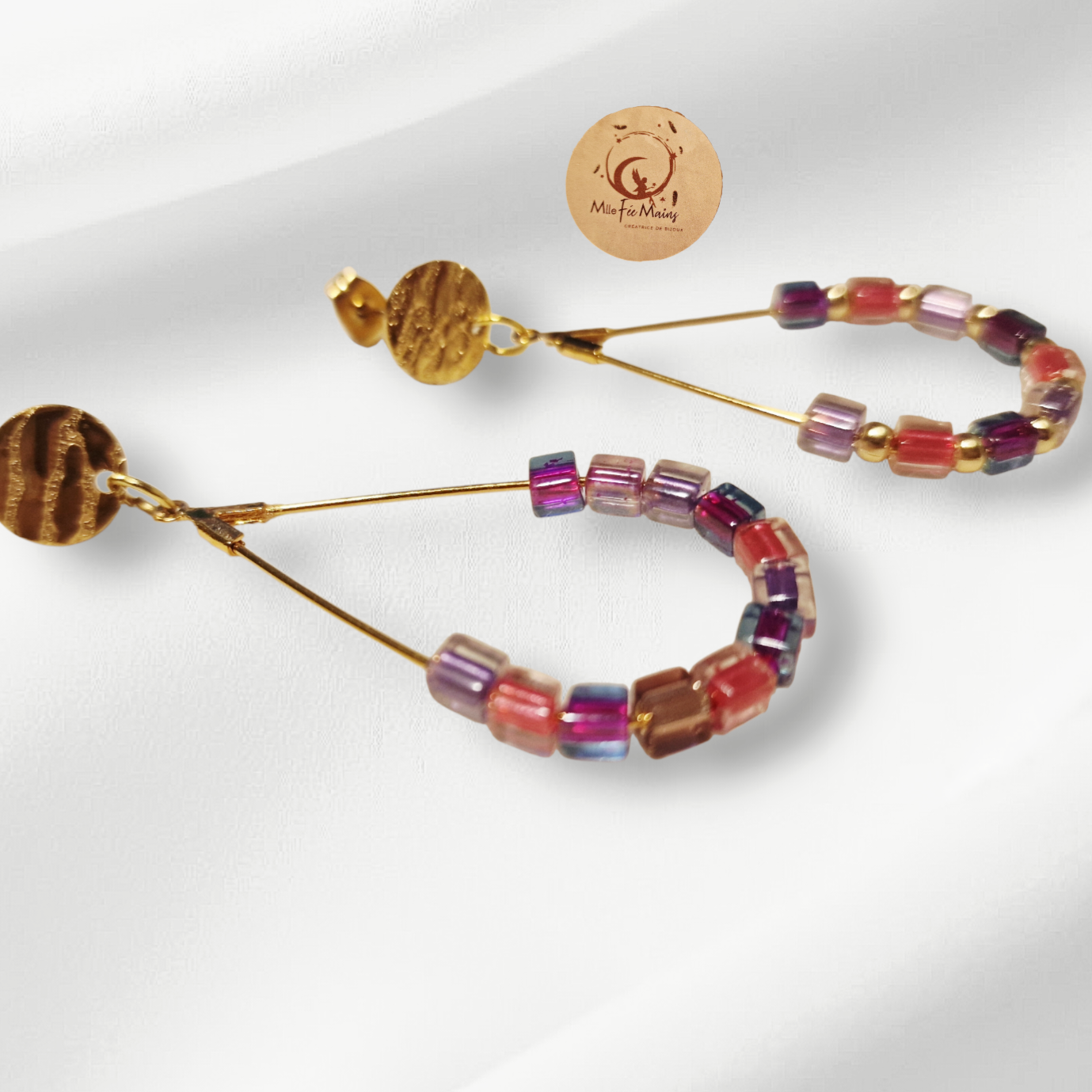 Boucles d'oreille Goutte d'eau