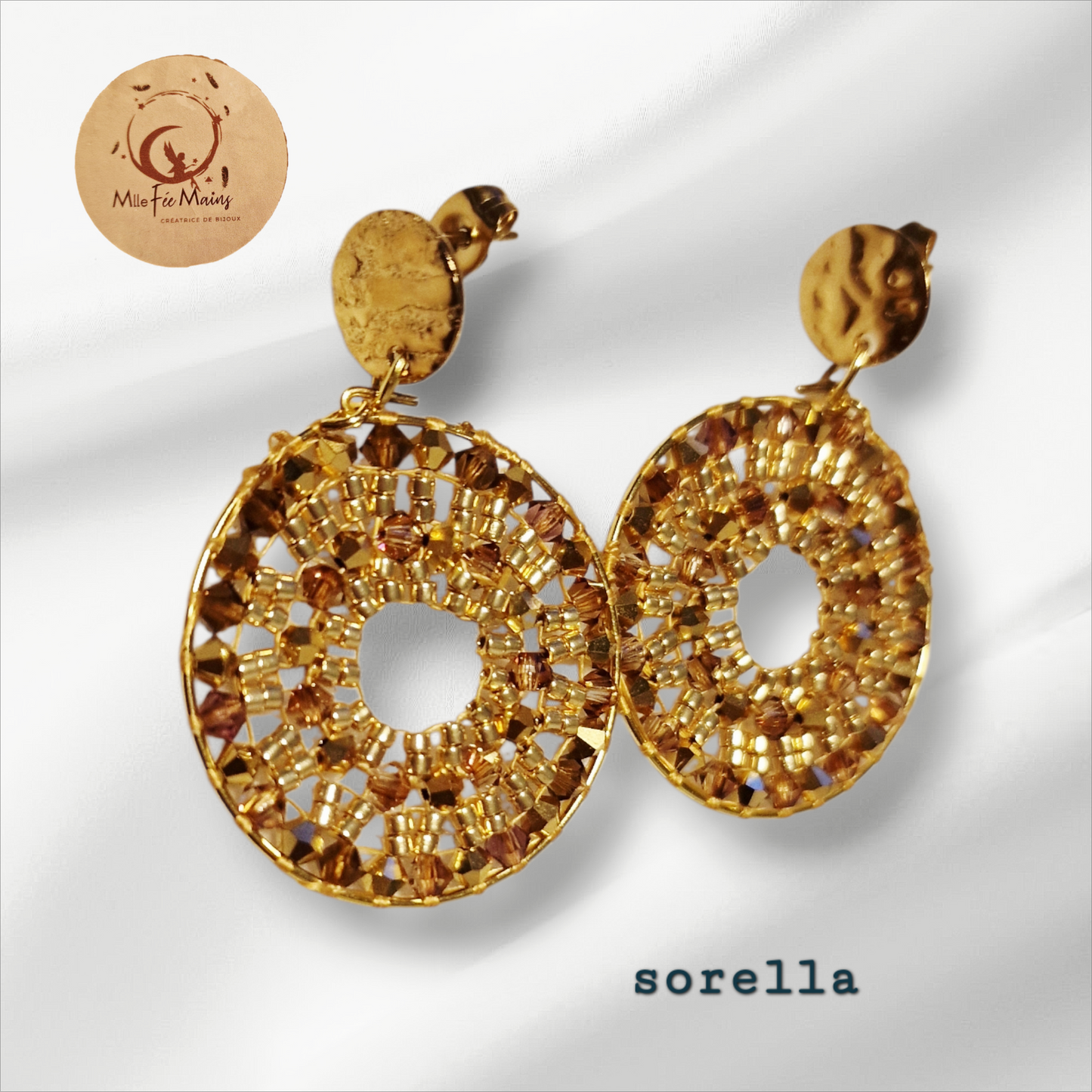 Boucles d'oreilles Sorella