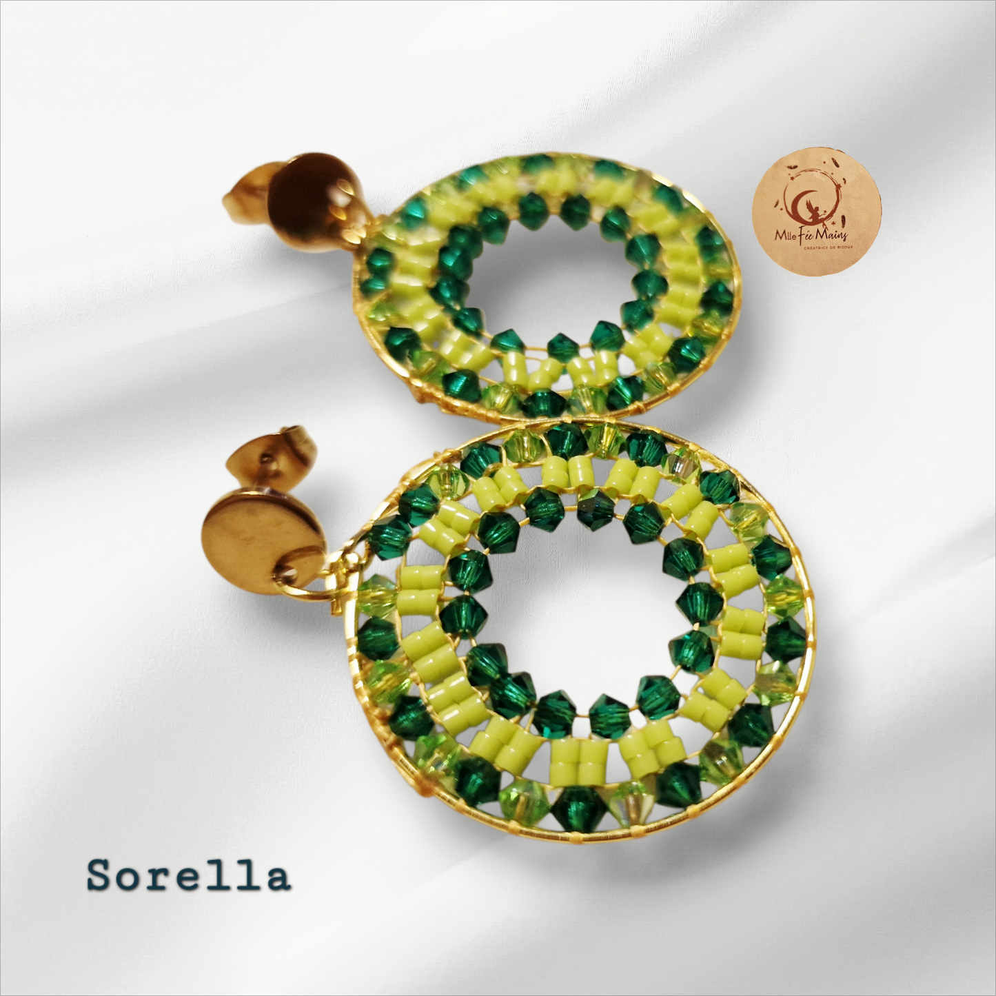 Boucles d'oreilles Sorella