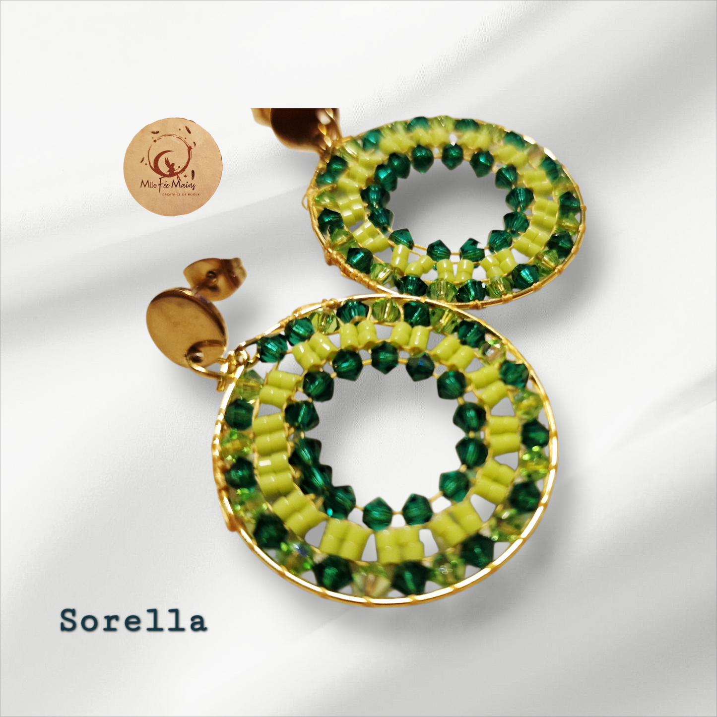 Boucles d'oreilles Sorella