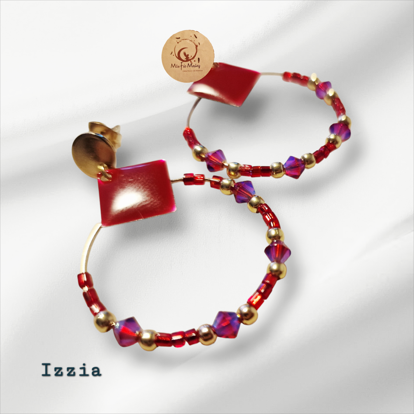 Boucles d'oreilles Issia