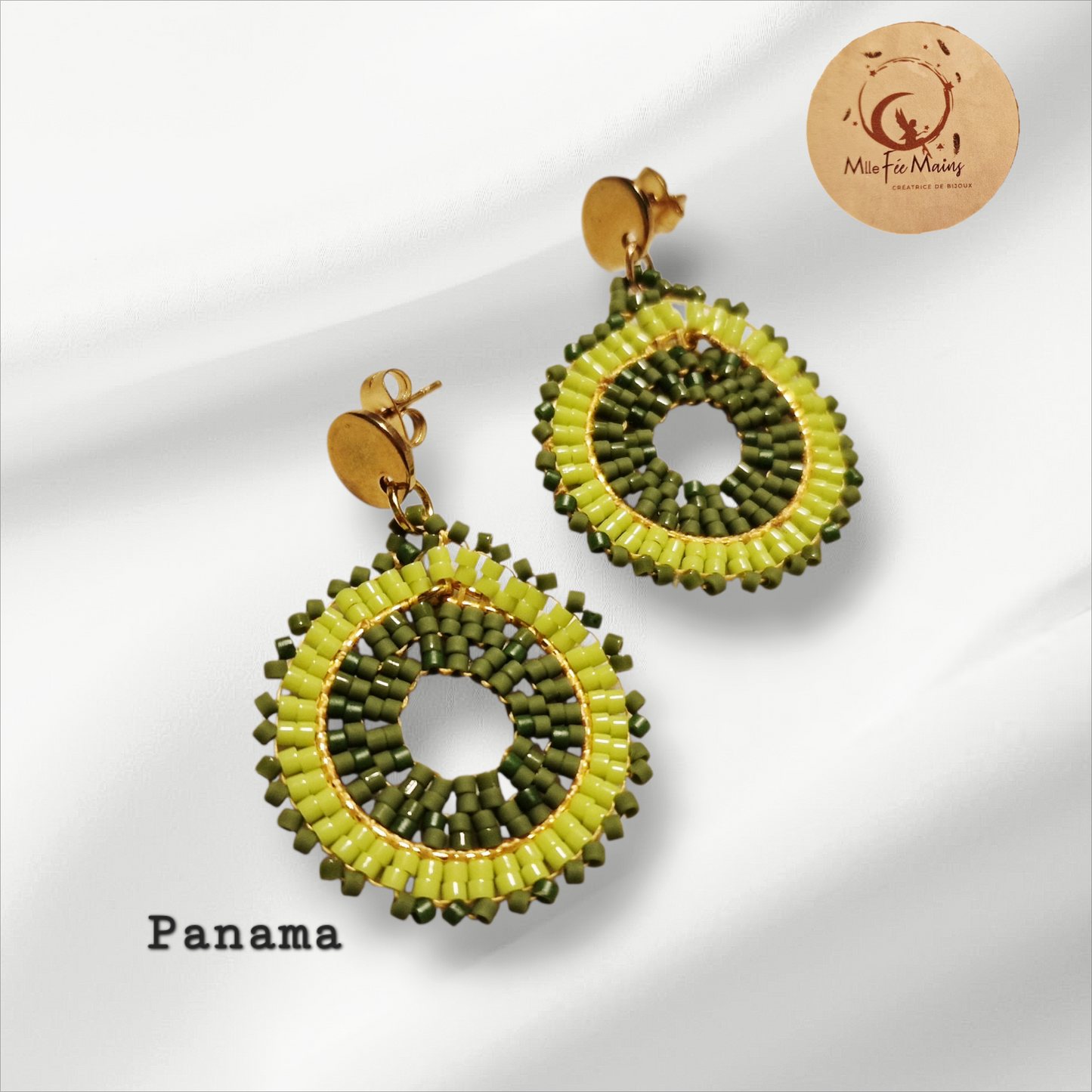 Boucles d'oreilles Panama