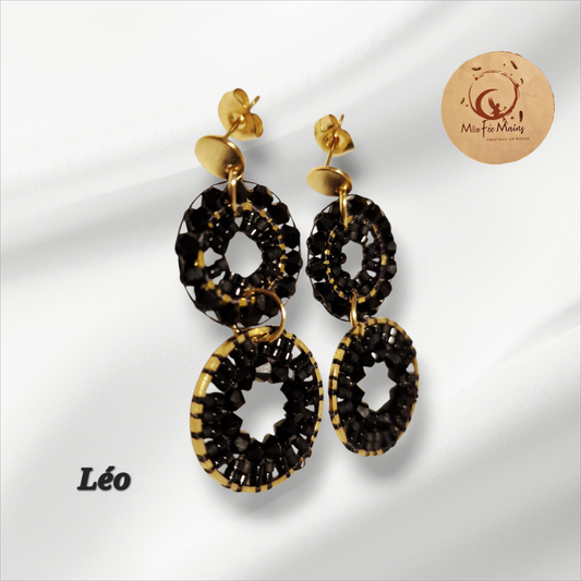 Boucles d'oreilles Léo