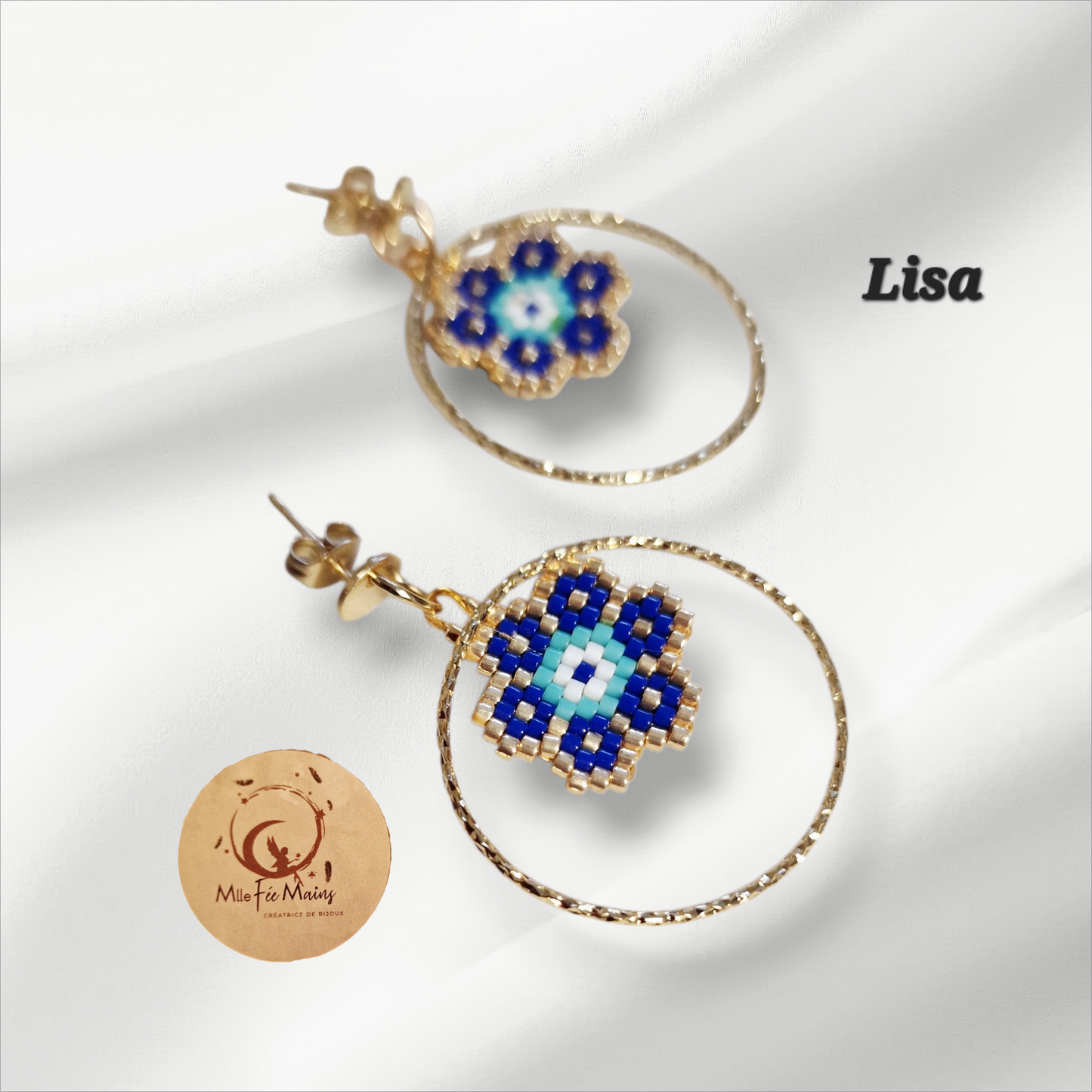 Boucles d'oreilles Lisa