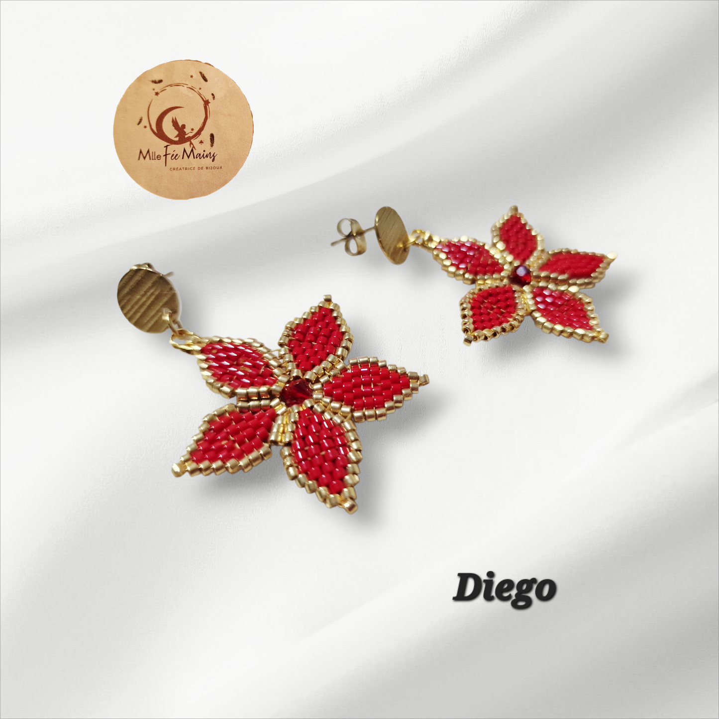 Boucles d'oreilles Diego