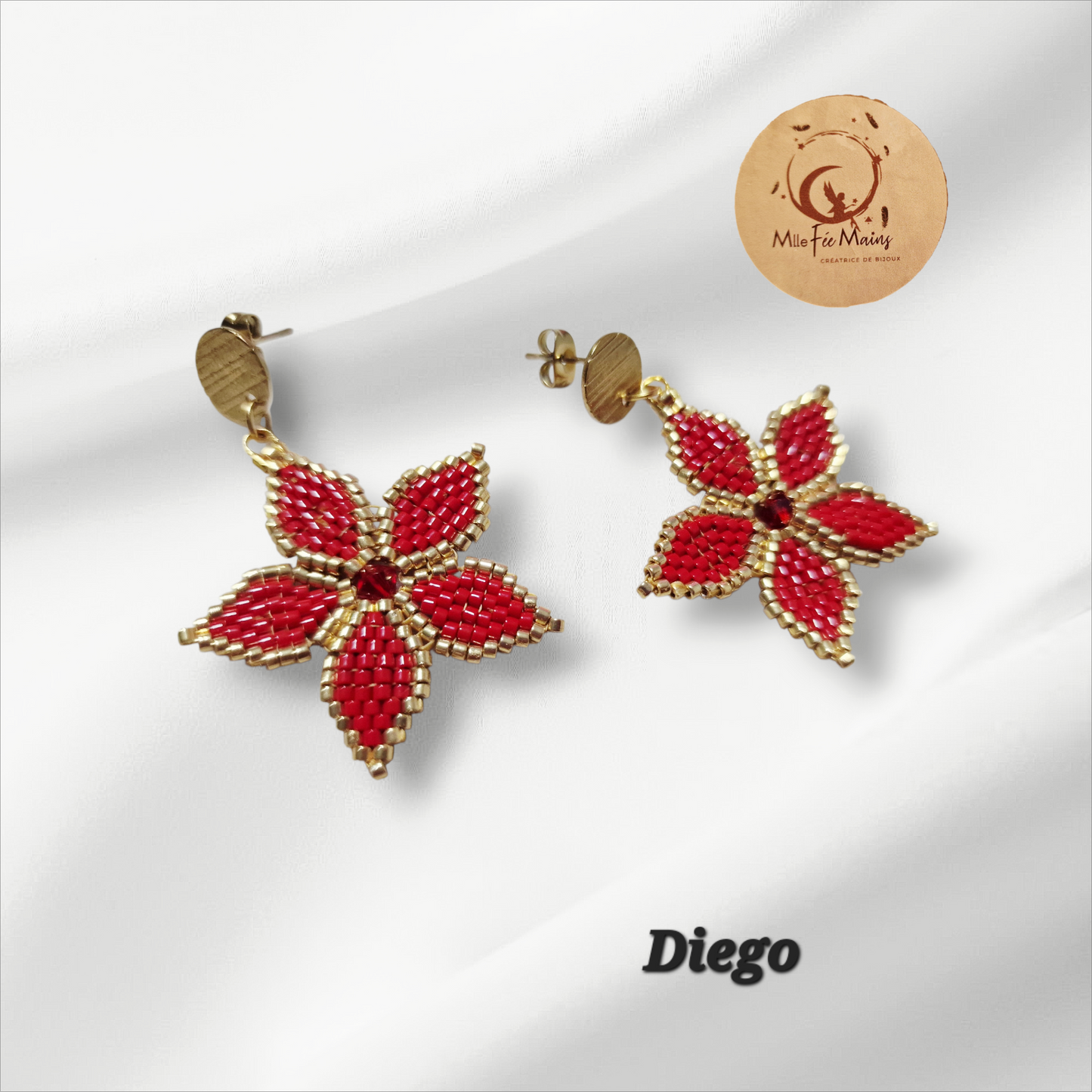 Boucles d'oreilles Diego