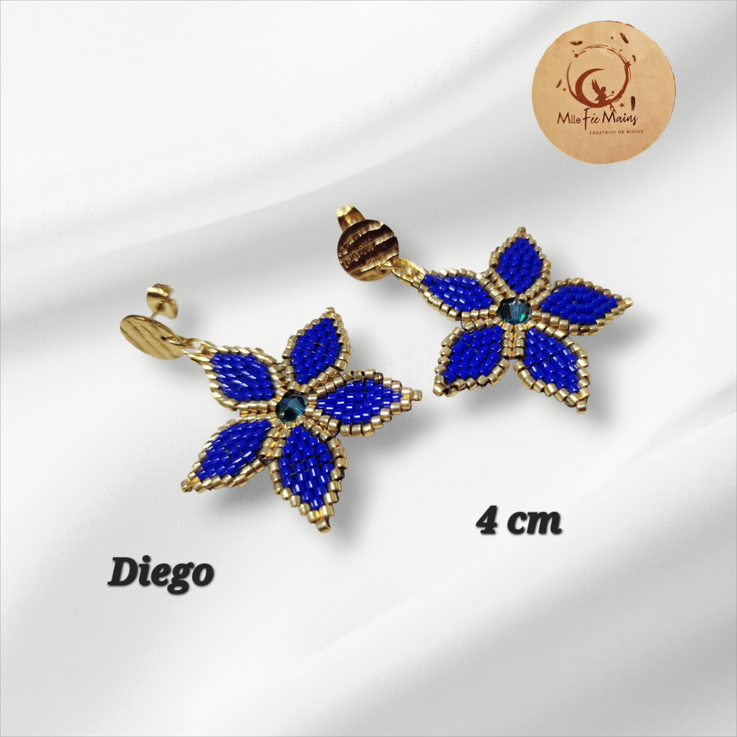 Boucles d'oreilles Diego