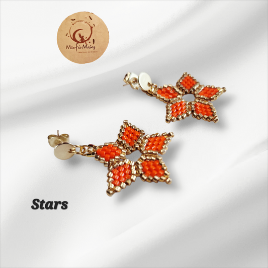 Boucles d'oreilles Stars