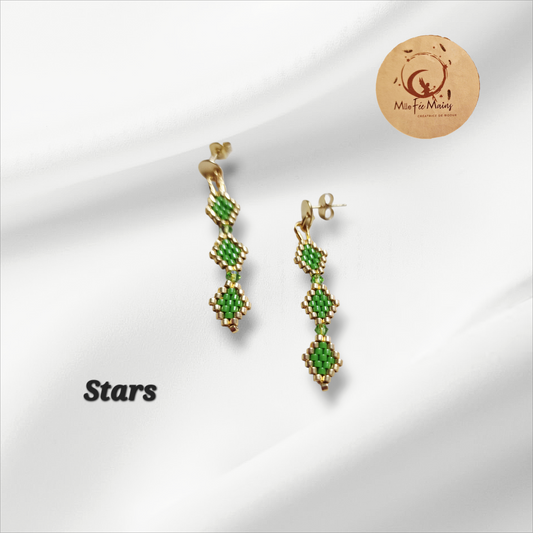 Boucles d'oreilles Stars