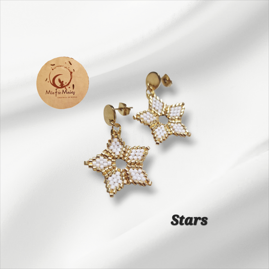 Boucles d'oreilles Stars