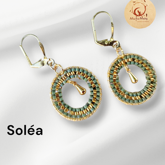 Boucles d'oreilles Soléa
