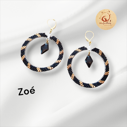 Boucles d'oreilles Zoé