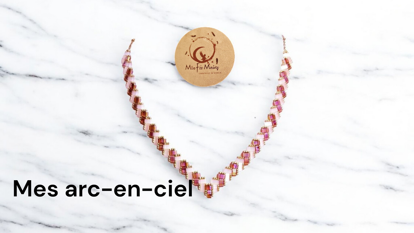 Collier "Mes Arc-en-ciel"