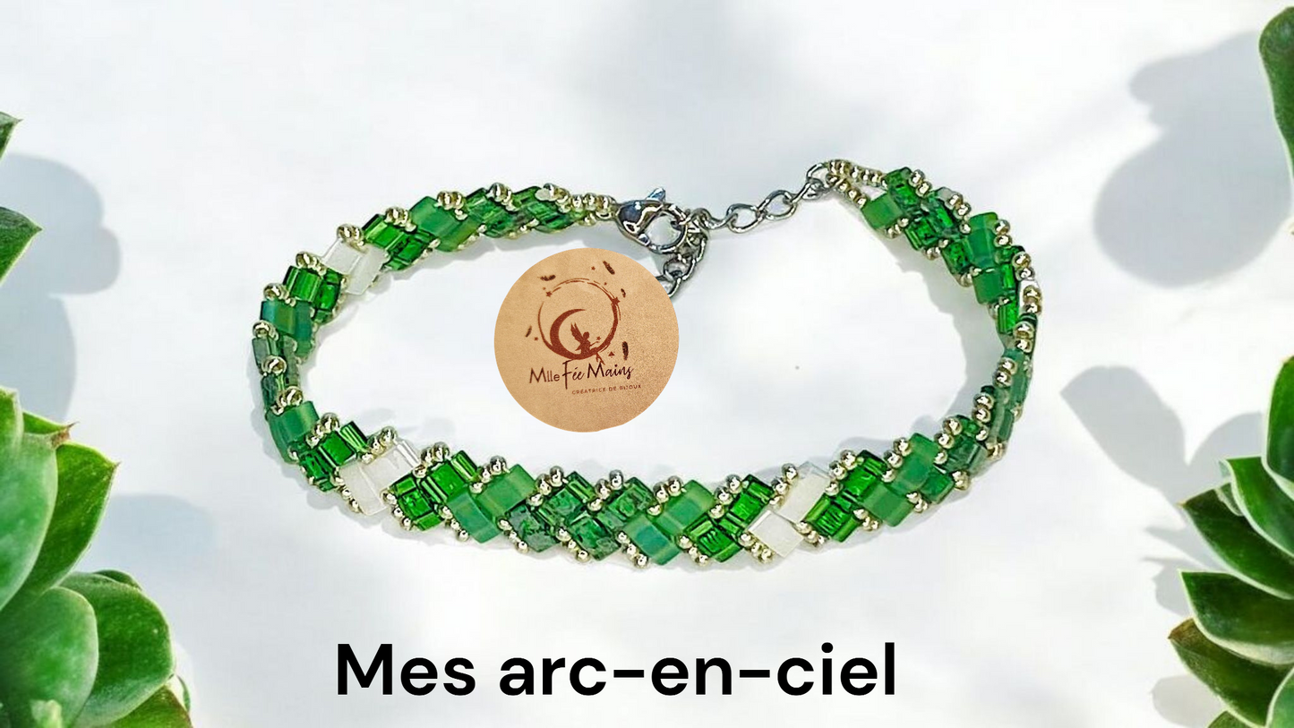 Bracelet "Mes Arc-en-ciel"