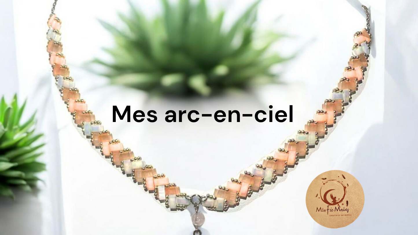 Collier "Mes Arc-en-ciel"
