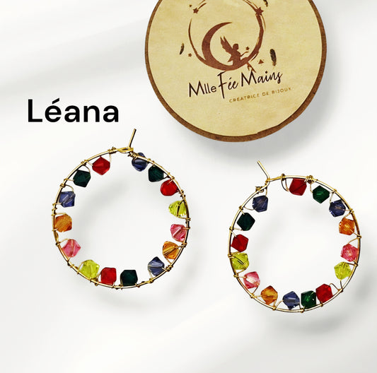 Boucles d'oreilles Léana