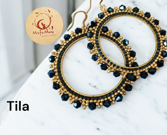 Boucles d'oreilles Tila